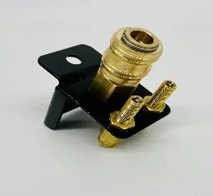 Two Inflation Valve & Quick Coupler Bracket